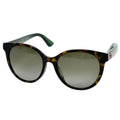 Gucci Interlocking Gradient Sunglasses Eyewear Acetate Brown Green