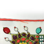 Hermes Carre 90 Parures Des Maharaja Scarf Silk Pink Red Multicolor — view 4