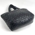 Chanel Coco Cocoon Large Tote CC Logo Nylon Black — view 2
