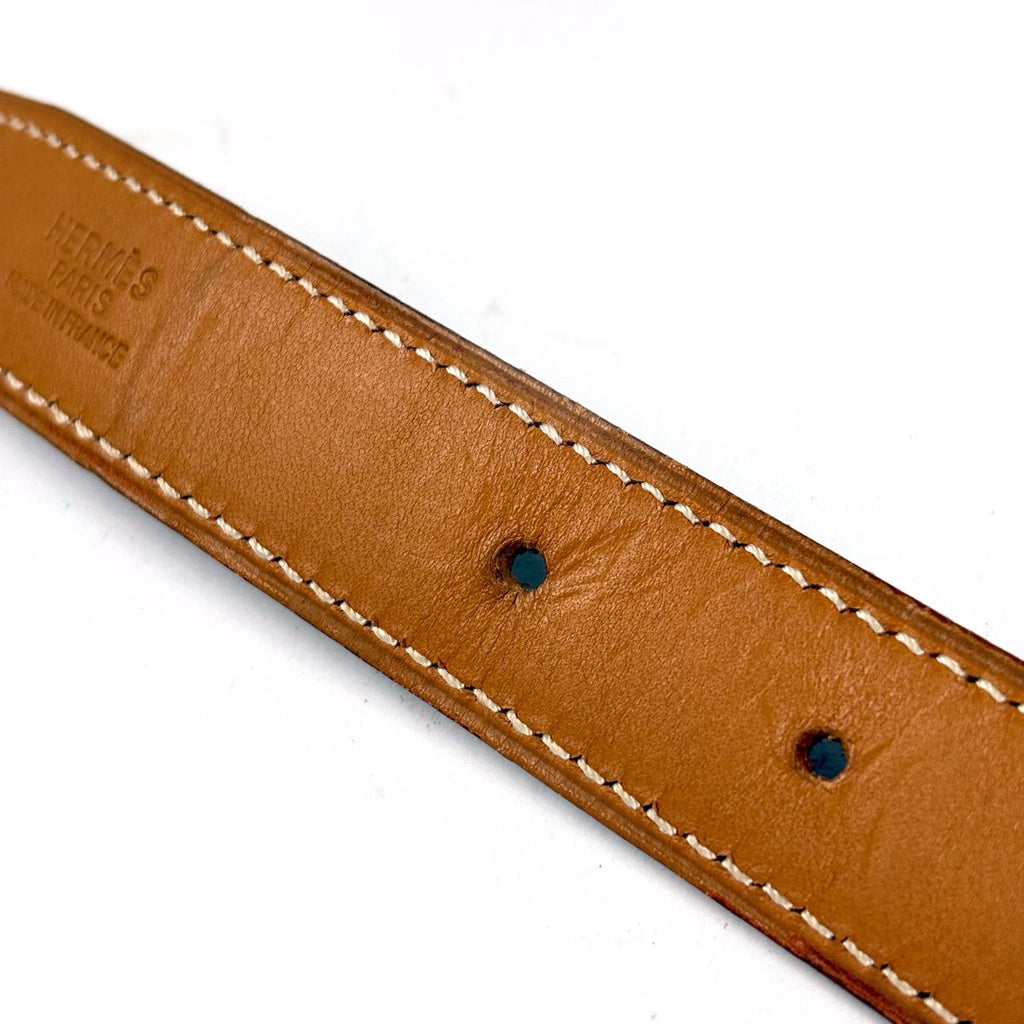 Hermes Constance Reversible Belt Leather Brown — view 3