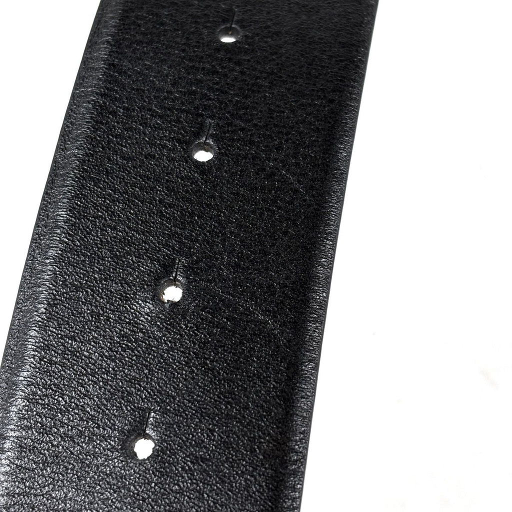 Chanel CC Logo Belt 00 Leather Black — view 3