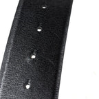 Chanel CC Logo Belt 00 Leather Black — view 3