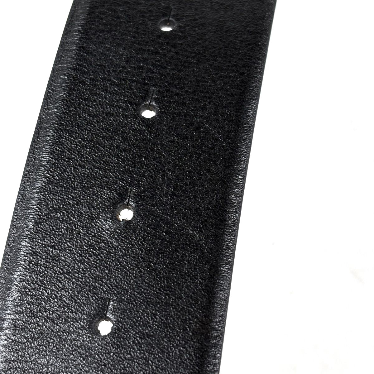 Chanel CC Logo Belt 00 Leather Black — view 3