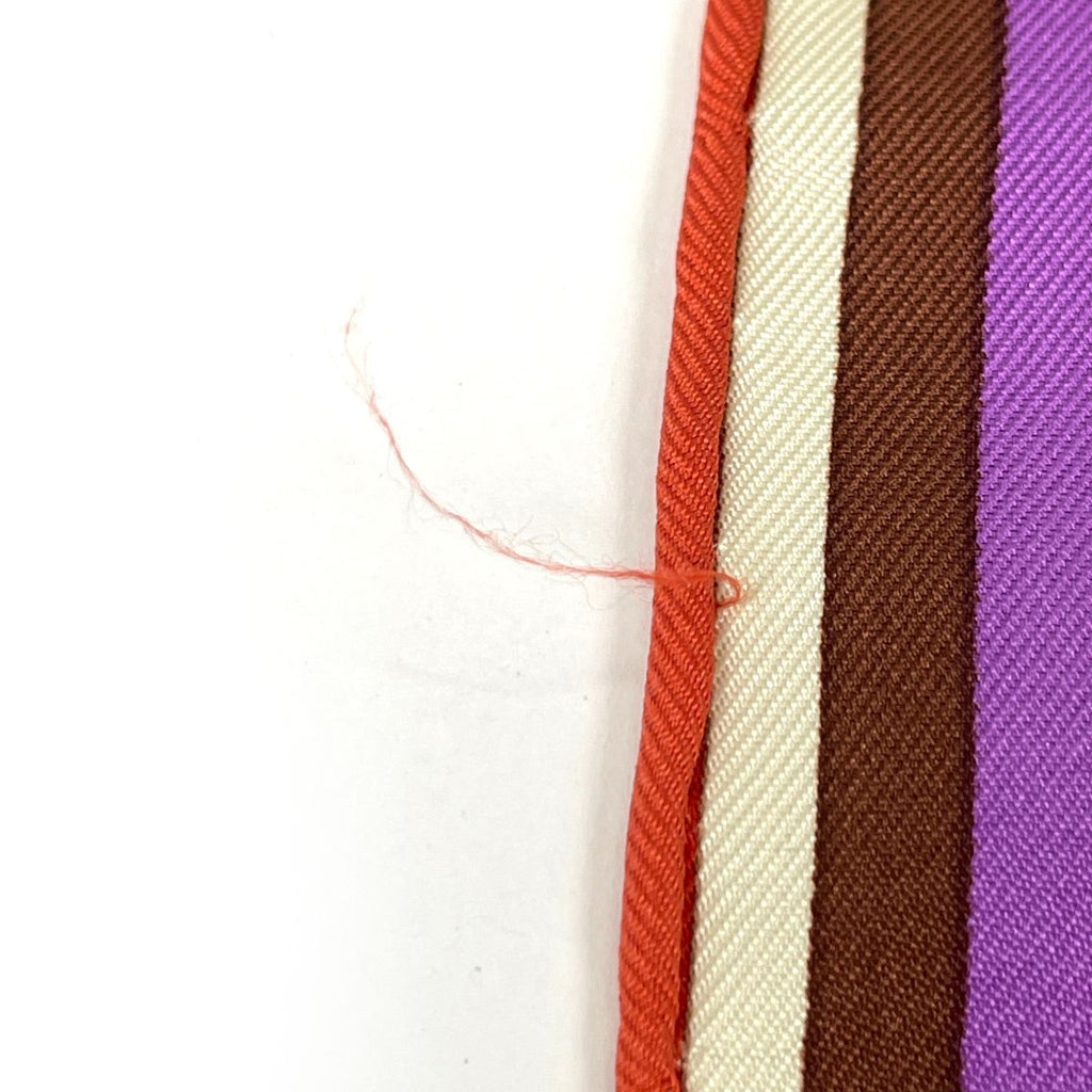 Hermes Carre 90 Projet de Voiture Petit Duc Bateau Carriage Scarf Silk Purple — view 4