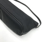 Gucci Logo Canvas Leather Mini Pouch Hand Black — view 5