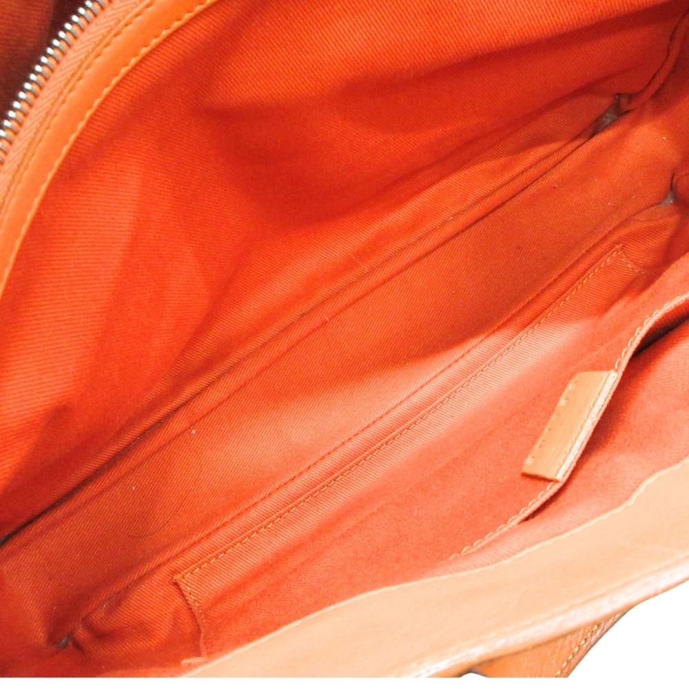Celine Boogie Hand Tote Leather Log Macadam Vintage Orange — view 4