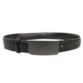 Bottega Veneta Leather Belt Buckle 90 cm Black