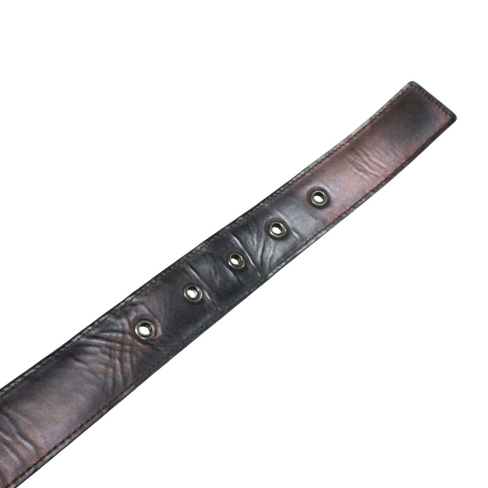 Bottega Veneta Leather Belt Buckle 90 cm Black — view 5