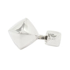 Hermes Polished Collier de Chien Rock de Lock Ring 53 No 13 Silver