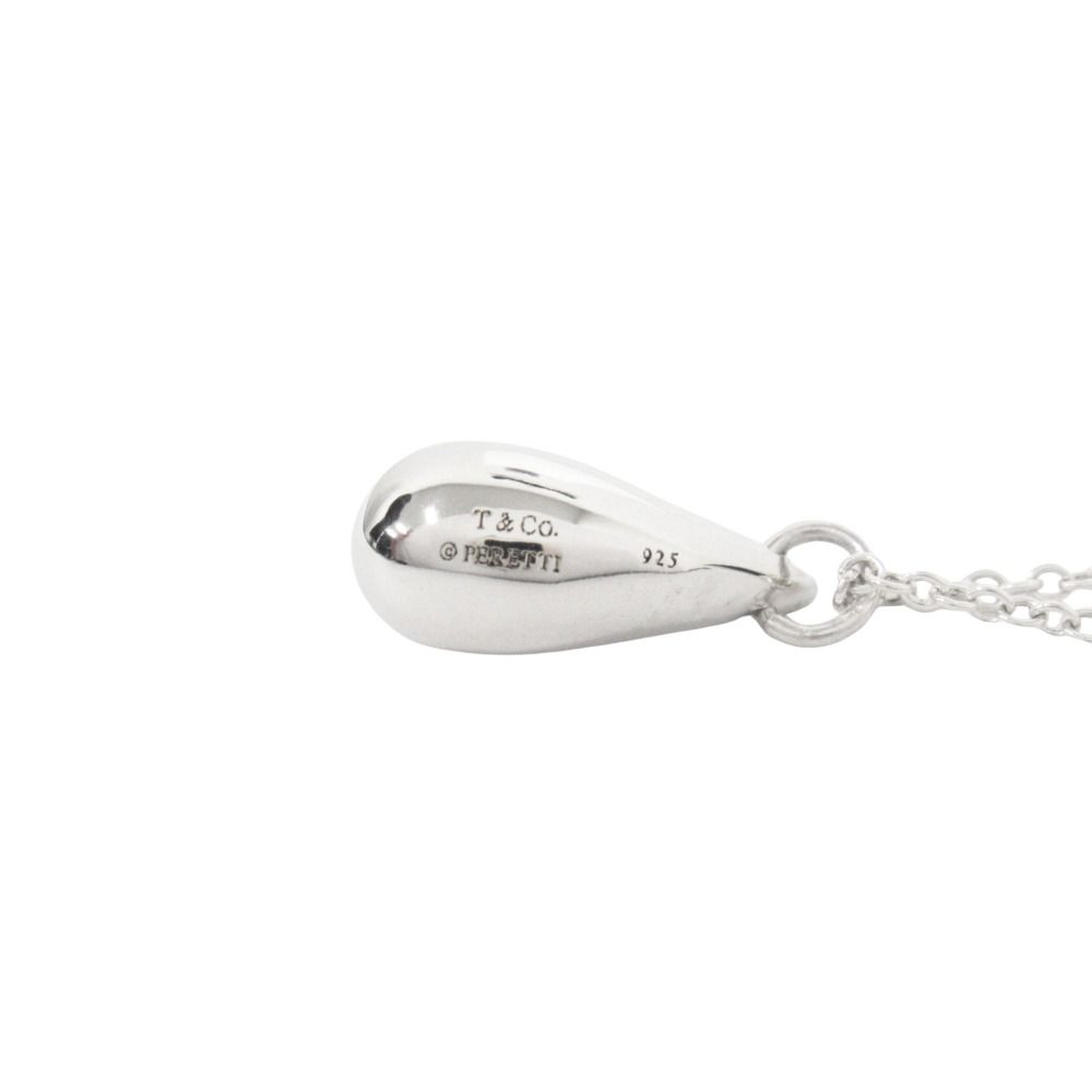 Tiffany & Co Polished Teardrop Necklace Silver — view 2