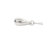 Tiffany & Co Polished Teardrop Necklace Silver — view 2
