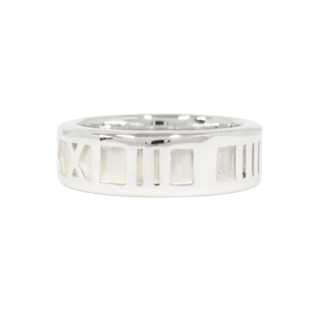 Tiffany & Co Polished Atlas Ring Silver — view 2