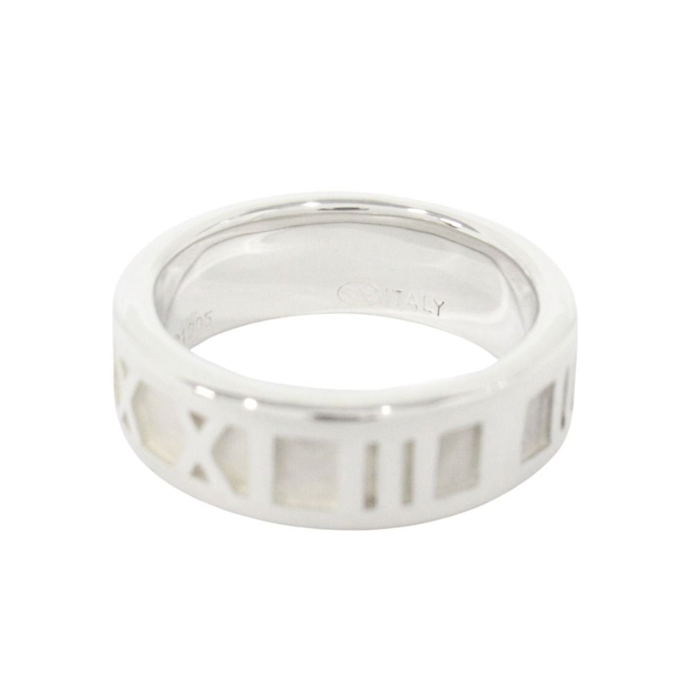 Tiffany & Co Polished Atlas Ring Silver — view 3