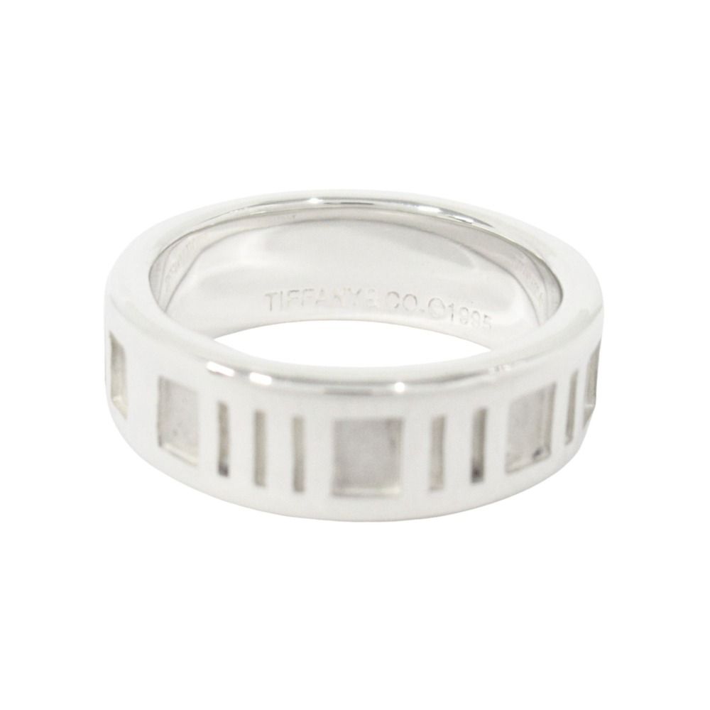 Tiffany & Co Polished Atlas Ring Silver — view 4