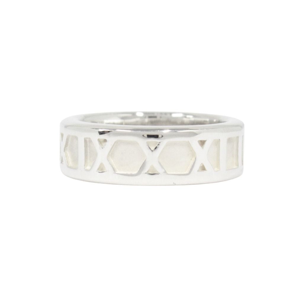Tiffany & Co Polished Atlas Ring Silver