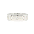 Tiffany & Co Polished Atlas Ring Silver
