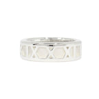 Tiffany & Co Polished Atlas Ring Silver