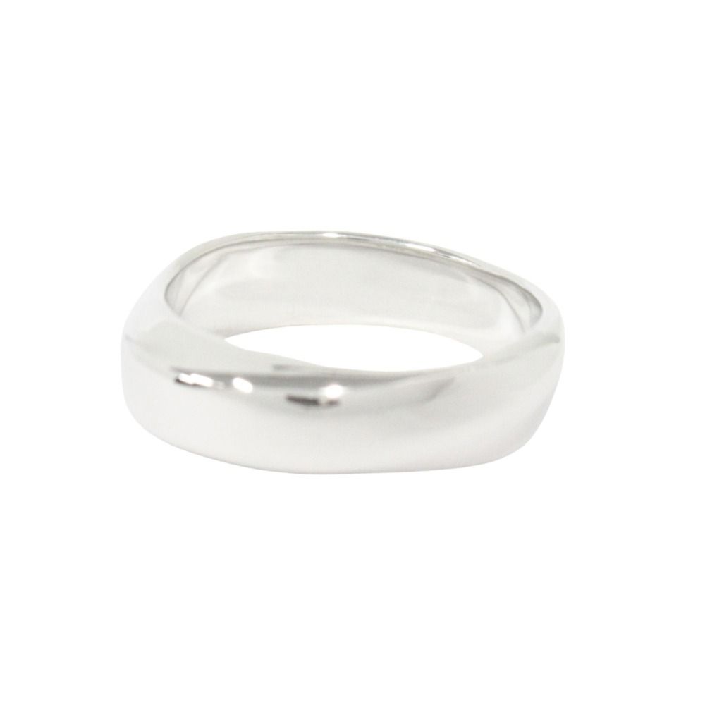 Tiffany & Co Polished Knife Edge Ring Vintage Silver