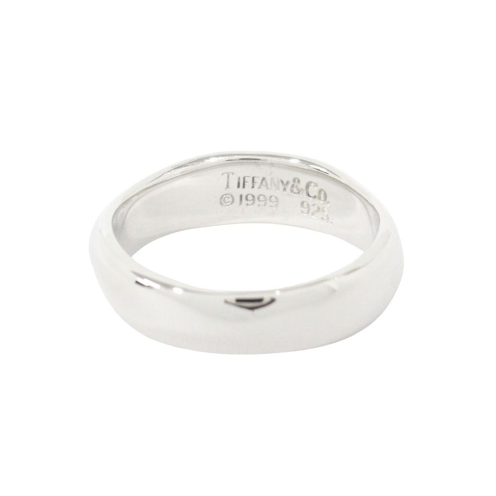 Tiffany & Co Polished Knife Edge Ring Vintage Silver — view 3