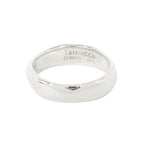 Tiffany & Co Polished Knife Edge Ring Vintage Silver — view 3