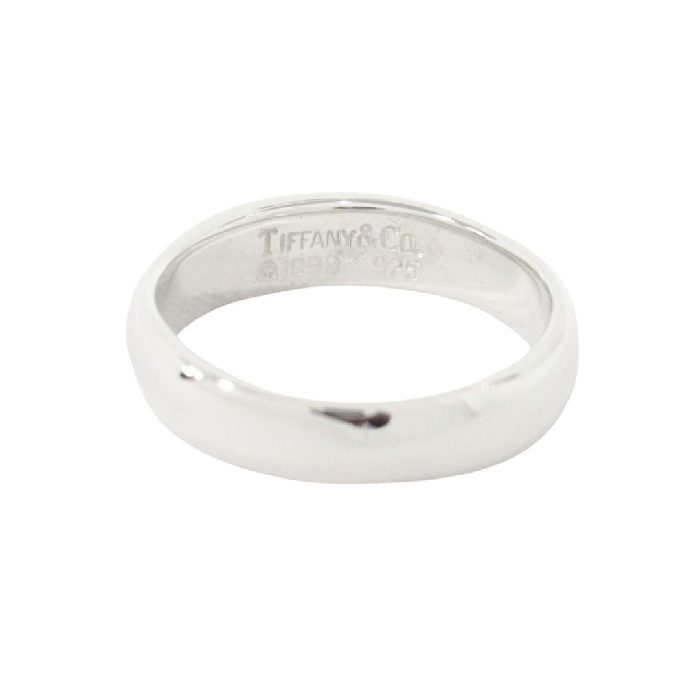Tiffany & Co Polished Knife Edge Ring Vintage Silver — view 3