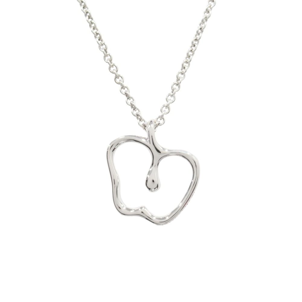 Tiffany & Co Polished Apple Motif Pendant Silver
