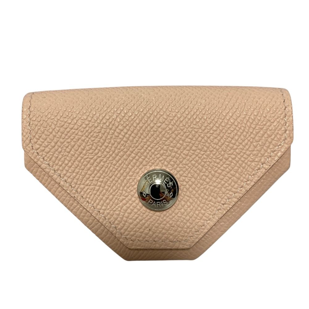 Hermes Levain Quatre Veau Epsom Coin Case Rose Eglantine
