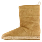 Dior Chez Moi Granville Shearling Short Boots 35 Natural — view 3