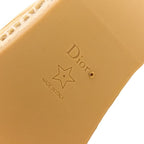 Dior Chez Moi Granville Shearling Short Boots 35 Natural — view 8