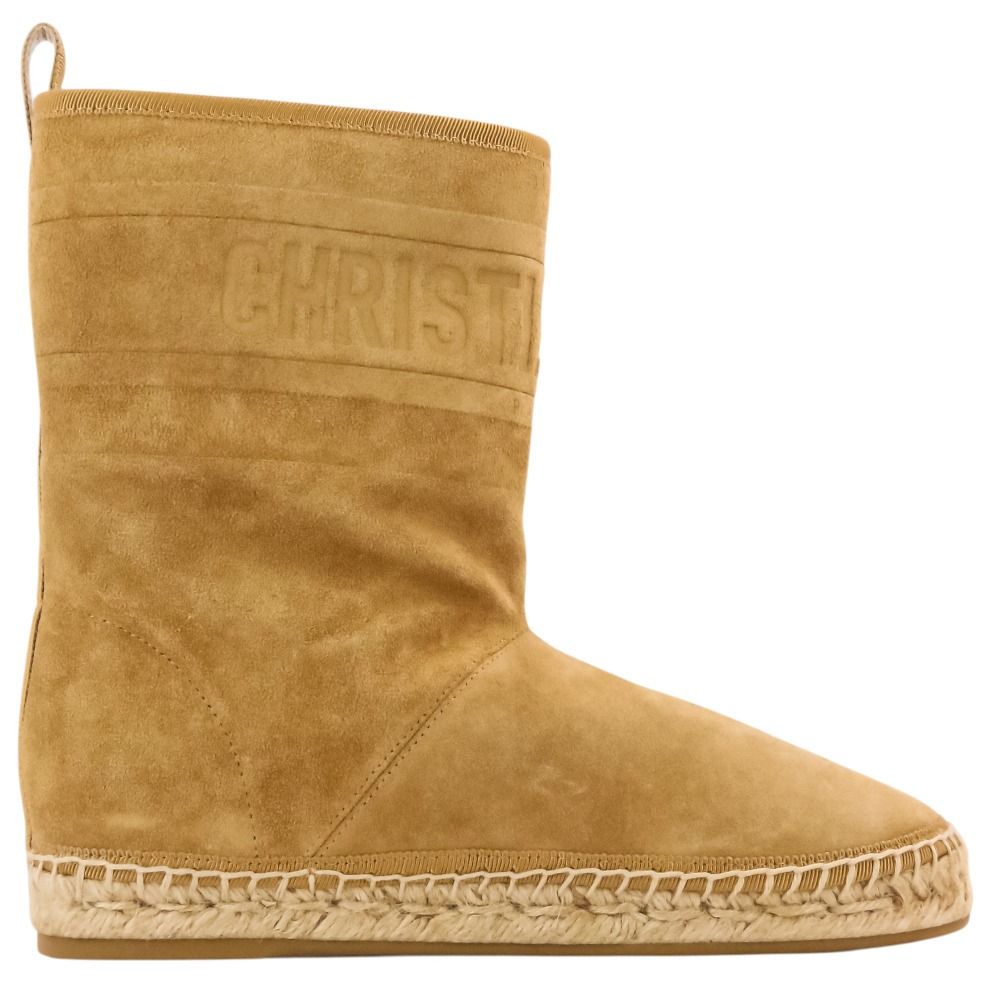 Dior Chez Moi Granville Shearling Short Boots 35 Natural — view 4
