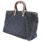 Fendi Vintage Denim Tote 008 Indigo — view 5