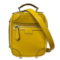 Fendi Travel Mini Shoulder Bag Leather Yellow