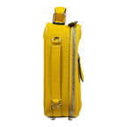 Fendi Travel Mini Shoulder Bag Leather Yellow — view 4