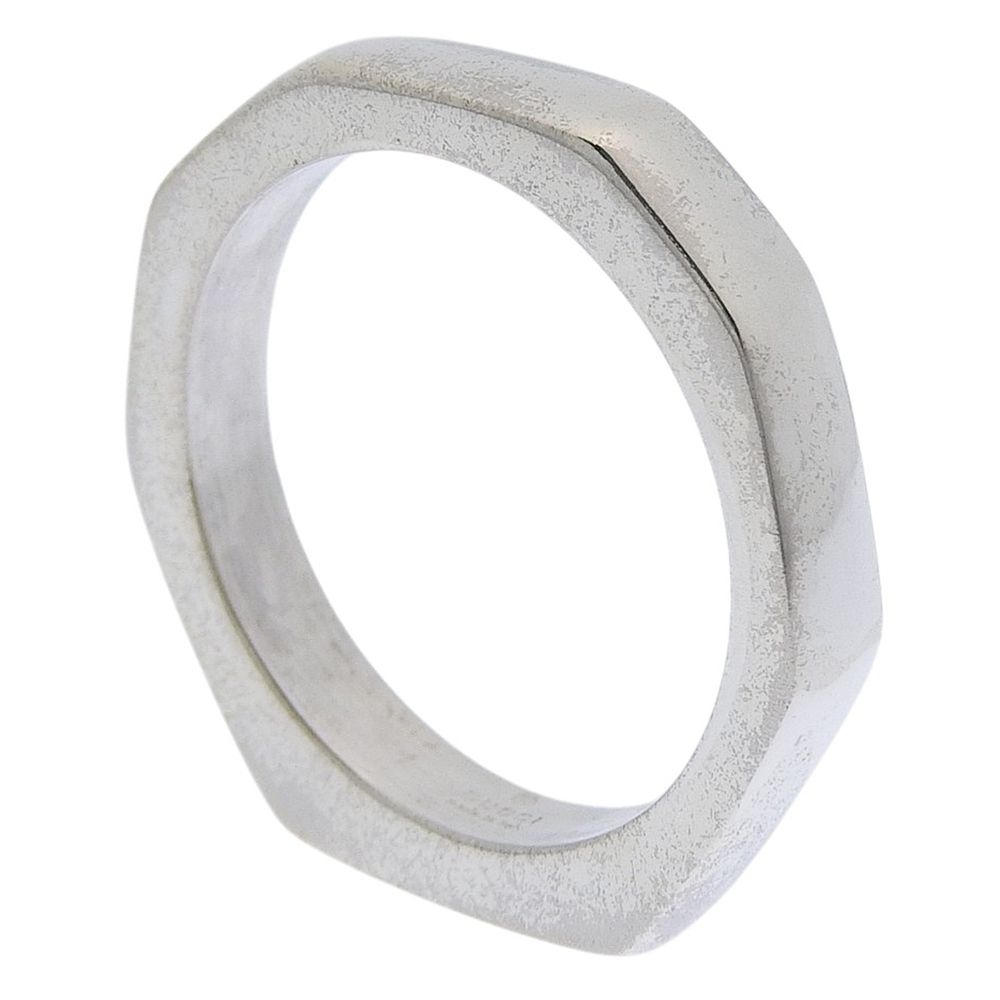 Gucci Octagon 925 Sterling Silver Ring — view 3