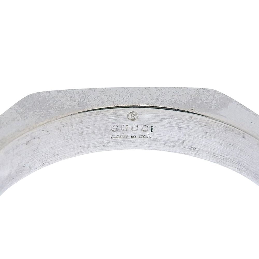Gucci Octagon 925 Sterling Silver Ring — view 6