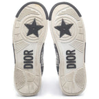 Dior Check Pattern Sneakers Black White — view 5