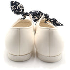 Chanel Mary Jane Flat Shoes White — view 3