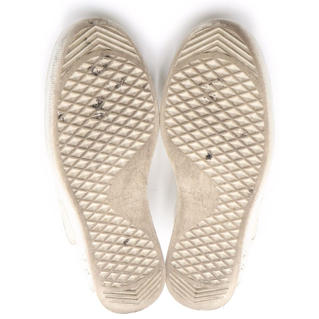 Louis Vuitton Luxembourg Line Sneakers White Leather 5 — view 5