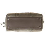 Loewe Amazona 28 Gray Suede Leather Handbag — view 4