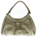 Gucci Guccissima Abbey Shoulder Bag White Leather