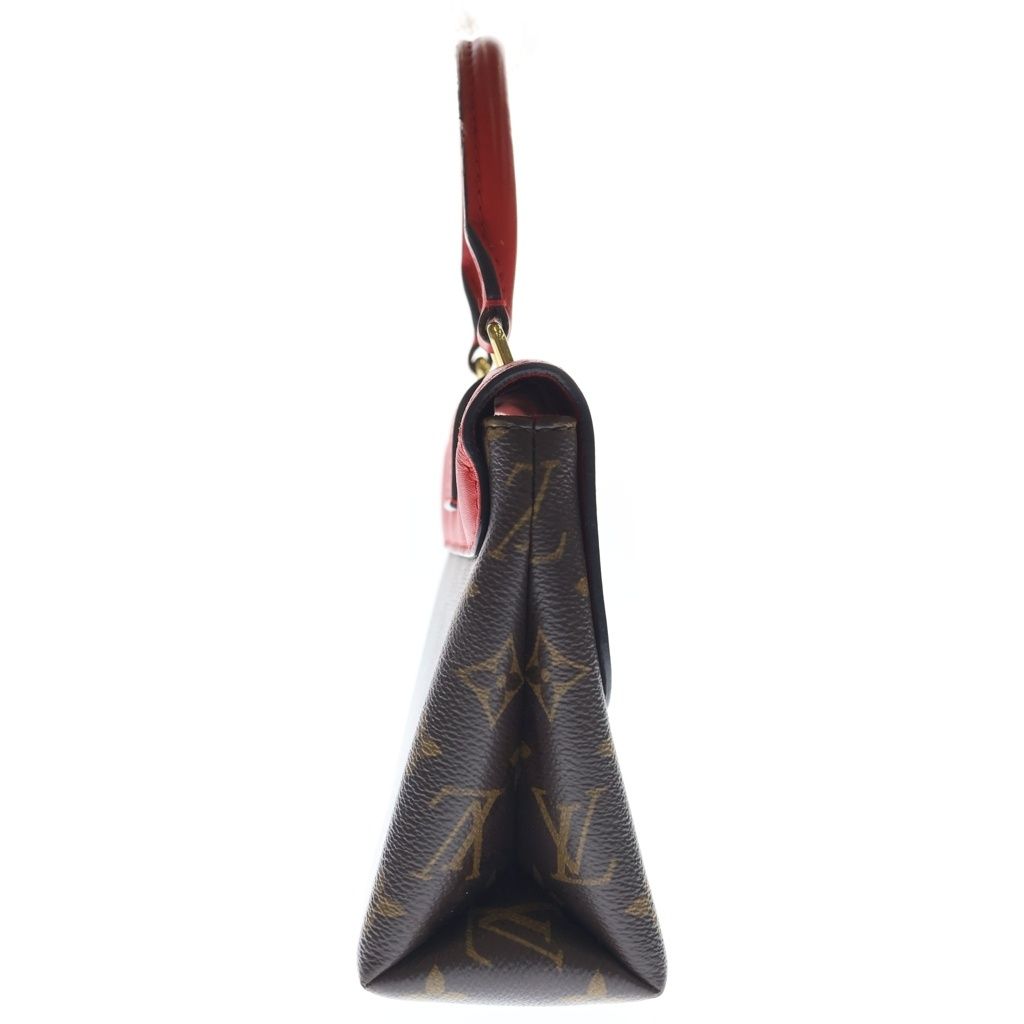 Louis Vuitton Locky BB Monogram Gold 2-Way Shoulder Handbag Brown — view 3