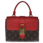 Louis Vuitton Locky BB Monogram Gold 2-Way Shoulder Handbag Brown