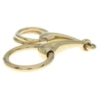 Hermes 90 Mold Scarf Ring Gold — view 4
