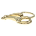 Hermes 90 Mold Scarf Ring Gold — view 3