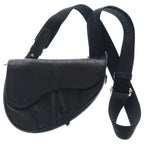 Dior Oblique Saddle Belt Bag Black