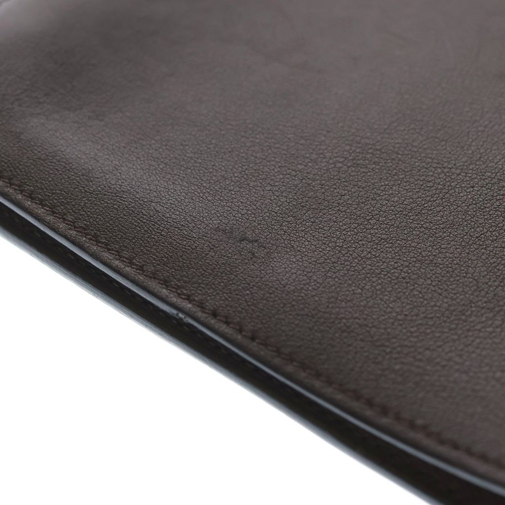 Hermes Eazip Verso Swift Leather Note Cover Book Notebook Brown Agenda — view 5