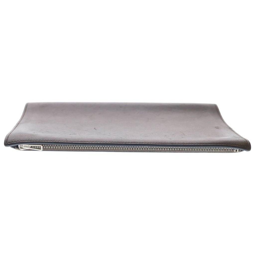 Hermes Eazip Verso Swift Leather Note Cover Book Notebook Brown Agenda — view 3