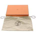 Hermes Eazip Verso Swift Leather Note Cover Book Notebook Brown Agenda — view 6