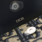 Dior Pet Leash Dog Tall Oblique Jacquard Pouch Dog Harness Navy Gray — view 6