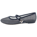 Louis Vuitton Romy Velours Nash's Flat Shoes Black